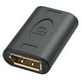 Miniatyrbild 1 av 2: Dubbel hona DisplayPort-adapter - LINDY - Premium - Upplösning 2560x1600 - Kompatibel DP 1.1a till 1.2 - Guld