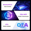 Miniatyrbild 5 av 8: Mini Trådlös CarPlay & Android Auto Adapter för iPhone & Android – Slipp Sladdar och Upplev Friheten