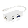 Miniatyrbild 1 av 4: Mini Display Port till DVI VGA HDMI 3 i 1 Video Adapter Kabel
