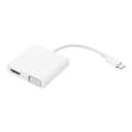 Miniatyrbild 4 av 4: USB-C 3-i-1 hub - LENOVO - GX90T33021 - HDMI/VGA/USB - Stöd för 4K/1080p - Svart