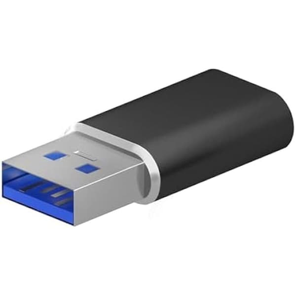 USB-adapter - AISENS - A108-0678 - USB 3.2 Gen2 - USB 2.0 - 3A laddning - Svart
