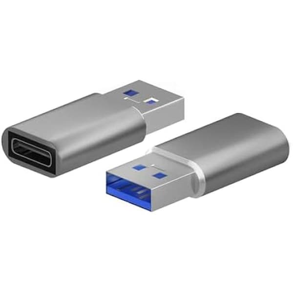 USB-adapter - AISENS - Mini USB 3.2 GEN2-adapter - USB-C hona - USB-A hane - 3A laddning