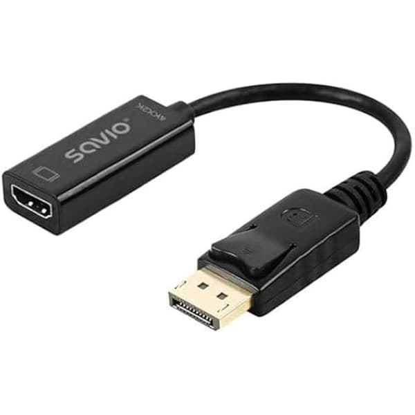 DisplayPort till HDMI-adapter - Savio - AK-62 - 20 cm - Flerfärgad - Referens S9146717