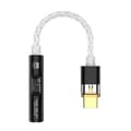 Miniatyrbilde 3 av 7: INF BA23 USB-C til 3,5 mm lydkontakt-adapter med innebygd DAC