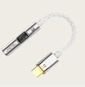 Miniatyrbilde 4 av 8: INF BA23 USB-C til 3,5 mm lydkontakt-adapter med innebygd DAC