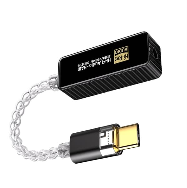 INF BJ06(HA01) Type-C til 3,5 mm hodetelefonadapter
