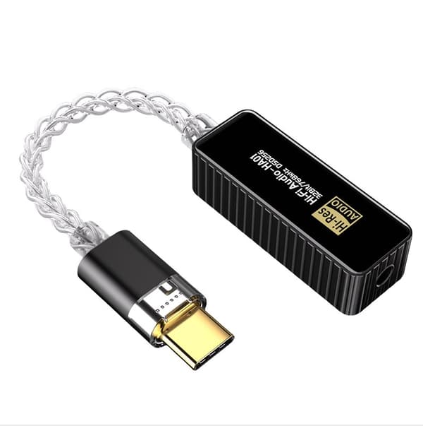 INF BJ06(HA01) Type-C til 3,5 mm hodetelefonadapter