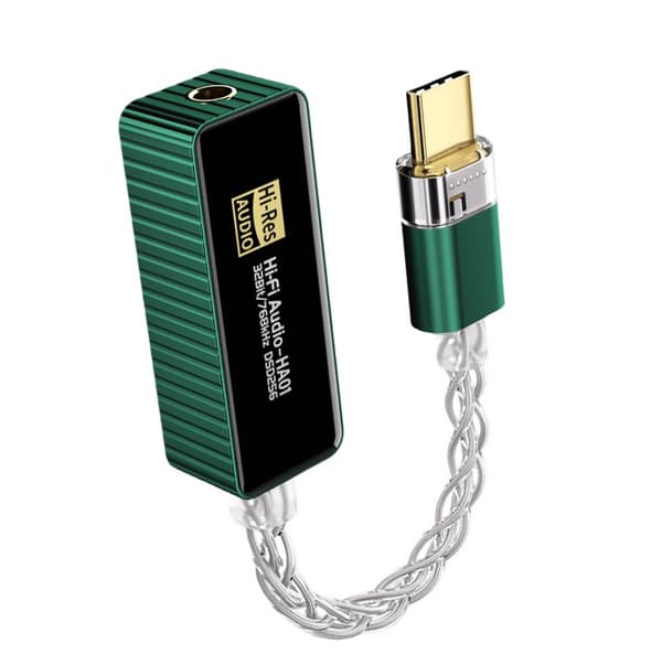 INF BJ06(HA01) Type-C til 3,5 mm hodetelefonadapter