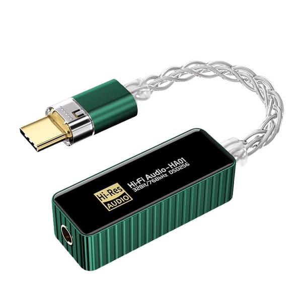 INF BJ06(HA01) Type-C til 3,5 mm hodetelefonadapter