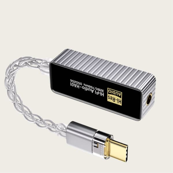 INF BJ06(HA01) Type-C til 3,5 mm hovedtelefon-lydadapter