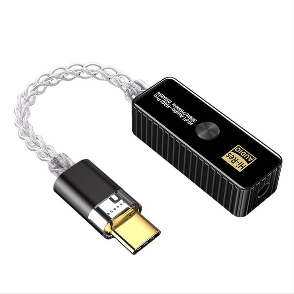 INF BJ06-Pro (HA01 PRO) Type-C til 3,5 mm hovedtelefon-lydadapter