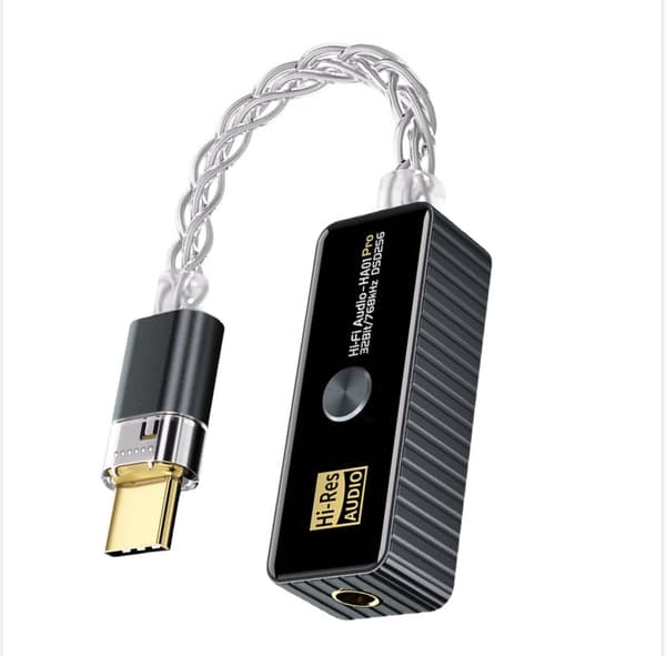 INF BJ06-Pro (HA01 PRO) Type-C til 3,5 mm hovedtelefon-lydadapter