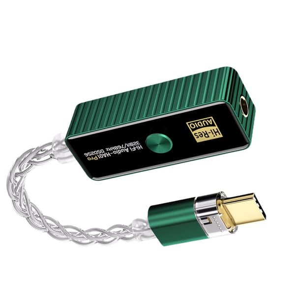 INF BJ06-Pro (HA01 PRO) Typ-C till 3,5 mm hörlursadapter