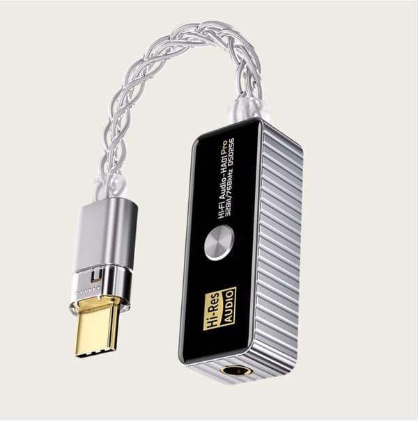 INF BJ06-Pro (HA01 PRO) Typ-C till 3,5 mm hörlursadapter