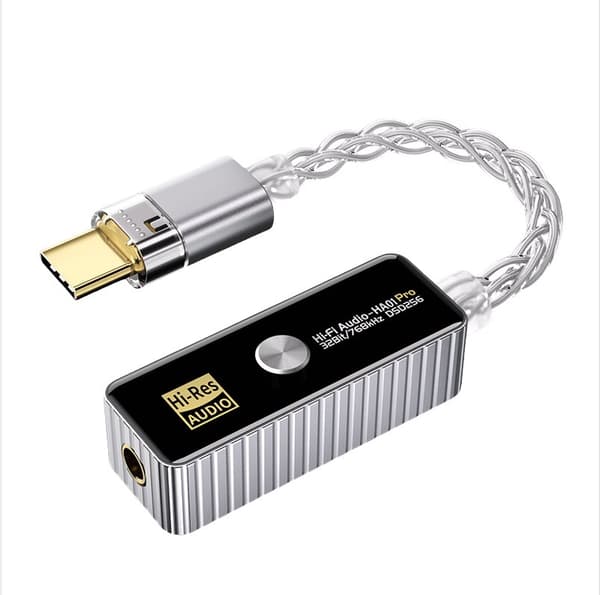 INF BJ06-Pro (HA01 PRO) Typ-C till 3,5 mm hörlursadapter