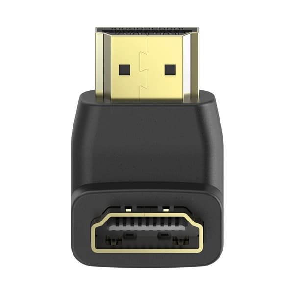 Adapter Hdmi 270 Astetta Kultainen Musta