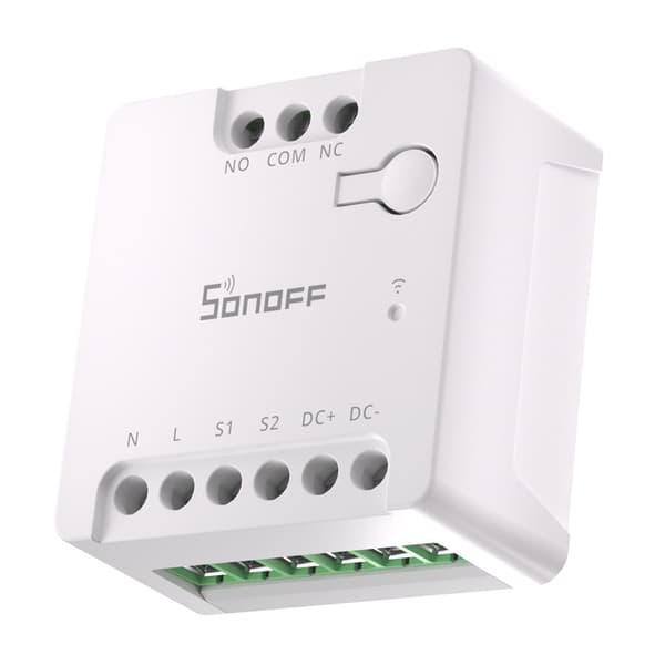 SONOFF MINI-D Smart WiFi Matter Switch (AC/DC 12-48V, torr kontakt)