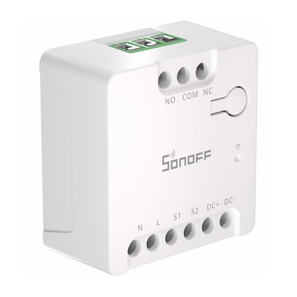 SONOFF MINI-D Smart WiFi Matter Switch (AC/DC 12-48V, torr kontakt)