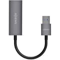 Miniatyrbild 2 av 2: AISENS - A106-0708 - USB 3.0 till Gigabit Ethernet-omvandlare 10/100/1000 Mbps, Grå, 15 cm