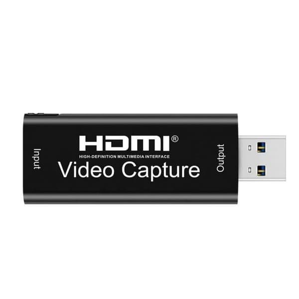 4K HDMI till USB-kort inspelningslåda för streaming