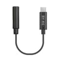 Miniatyrbild 3 av 4: Boya Universal BY-K6 DJI Osmo Pocket 3,5 mm Audio Adapter Svart