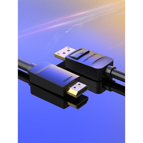 Kabel DisplayPort till HDMI Vention HADBH Svart 2 m