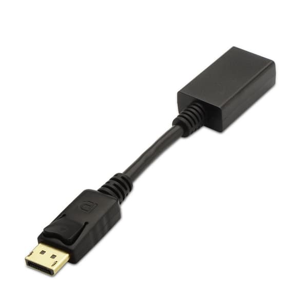 DisplayPort til HDMI-adapter Aisens A125-0134 Sort 15 cm