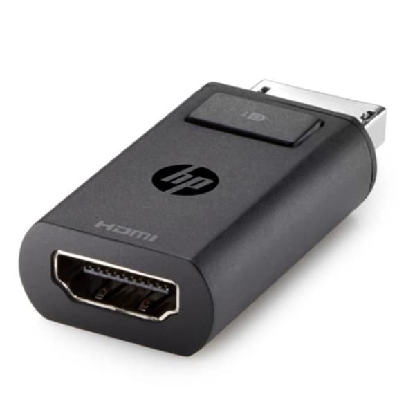 HP DisplayPort till HDMI-adapter - Videoadapter - DisplayPort - HDMI - HDMI (F) till DisplayPort (M) - för EliteBook 725 G4, 745