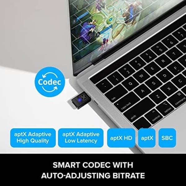 Transmittor Audio - Creative - BT-W5 - Bluetooth 5.3 - aptX Adaptive - 24 bit/96 kHz