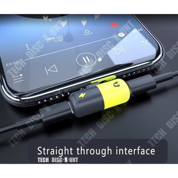 TD® 4 i 1-adaptrar Passar iPhone 7 iPhone 8 Effektiv