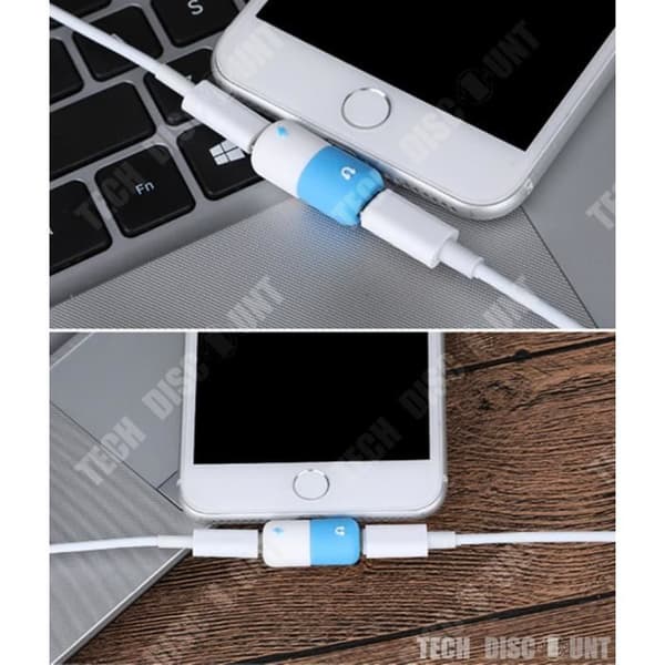 TD® 4 i 1-adaptrar Passar iPhone 7 iPhone 8 Effektiv