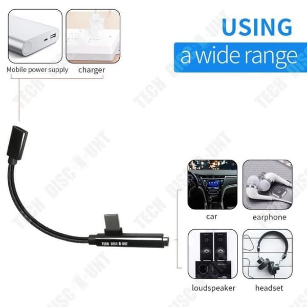 TD® Audio Adapters 2-i-1 Plug and Play-omvandlare