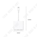 Miniatyrbild 2 av 4: Multi-Port Adapter - TD - 3 i 1 - HDMI - USB-C - AV - Kompakt