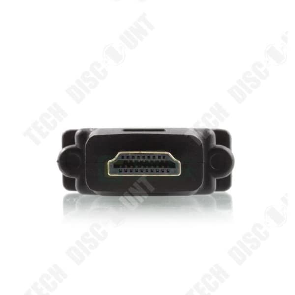 TD® DVI till HDMI hona-hane-adapter DVI till HDMI-omvandlare Dubbelriktad adapterport 1080P HD-kabel