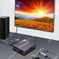 Miniatyrbild 4 av 4: TD® 4K60PS5 HDMI Audio Splitter till Fiber Optic 5.1 Hörlurar Audio Splitter 3.5 Ansluten till Audi Power Amplifier