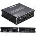 Miniatyrbild 1 av 4: TD® 4K60PS5 HDMI Audio Splitter till Fiber Optic 5.1 Hörlurar Audio Splitter 3.5 Ansluten till Audi Power Amplifier