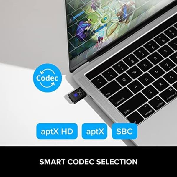 Ljudsändare - Creative - BT-W3X - Bluetooth 5.3 - aptX HD - 24 bitar/48 kHz