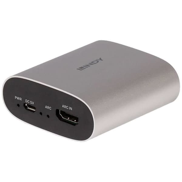 Ljudomvandlare - LINDY - 38362 - HDMI till RCA - Digital till analog omvandling - Svart