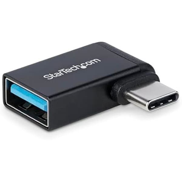 USB-C till USB-A-adapter - StarTech.com - Vinklad - 5Gbps - Aluminiumhus - Kompatibel med USB 2.0