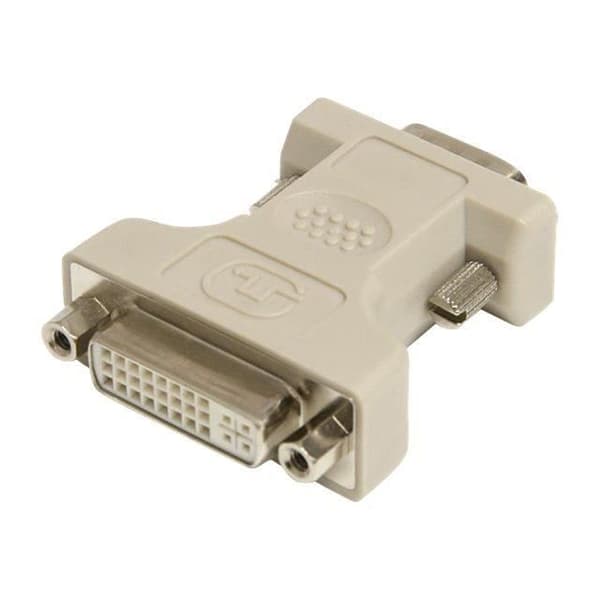 DVI till VGA-adapter - STARTECH - DVI-I hona - HD-15 hane - Beige - Videoanpassning