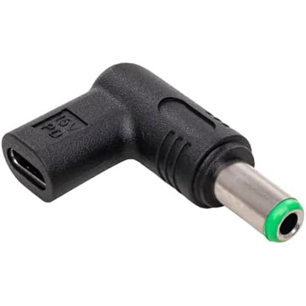 USB-C Genomgångsadapter - AKYGA - AK-ND-C18 - 2 portar - Svart - 38x24x11 mm