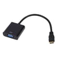 Miniatyrbild 1 av 4: INECK® Mini HDMI till VGA Adapterkabel Hane till Hona