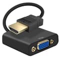 Miniatyrbild 1 av 4: HDMI till VGA honadapter Svart videoadapter