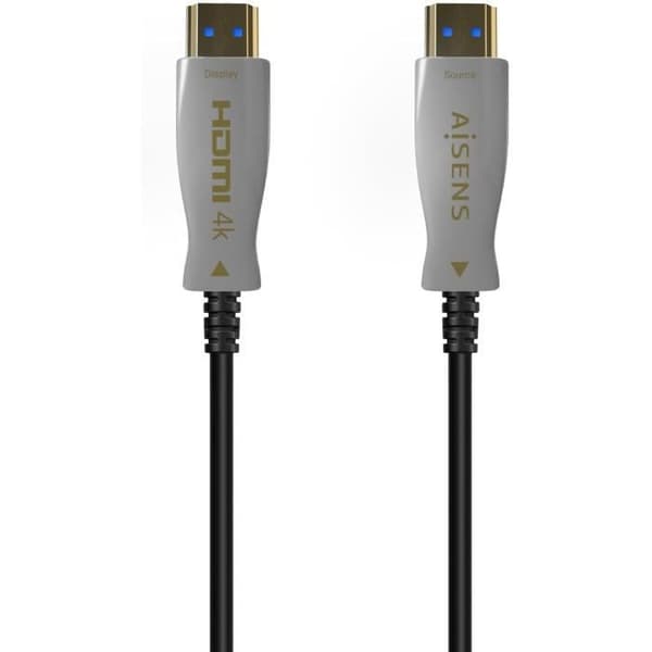 HDMI-kabel V2.0 Aoc Premium Hög Hastighet/Hec 4K60Hz 444 18Gb/s, A/M-A/M, Svart, 70M