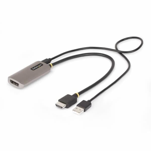 30 cm HDMI till DisplayPort Adapter Kabel 8K 60Hz Active HDMI 2.1 till DP 1 Video Converter