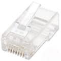 Miniatyrbillede 2 af 4: Techly IWP-JAR-C6RTY ledningsstik RJ45 Transparent