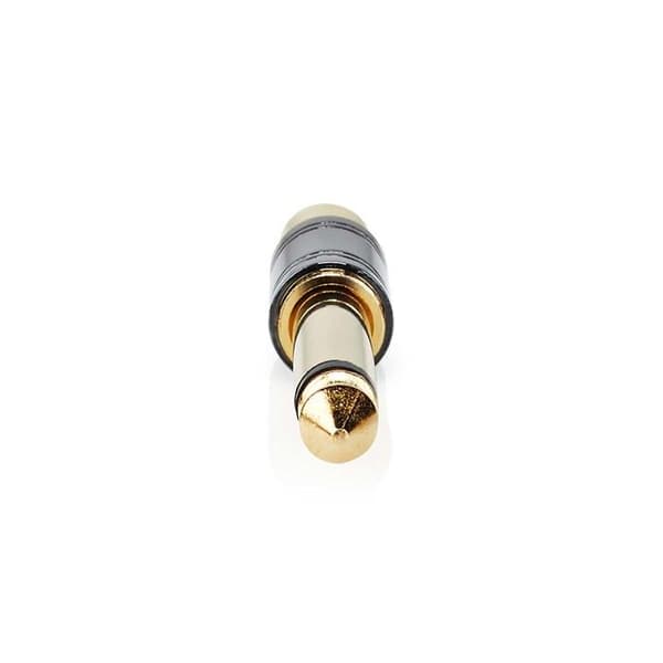 Mono ljudadapter - Nedis - CABW23935BKG - 6.35 mm Hane - RCA Hona - Guldpläterad