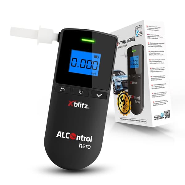 Xblitz ALControl Hero elektrokemisk alkometer