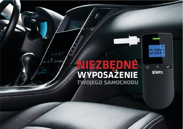 Xblitz ALControl Hero elektrokemisk alkometer