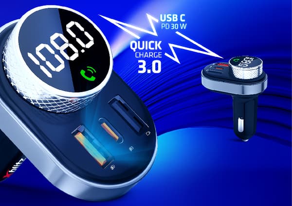 Xblitz X450 håndfrit sæt med FM-sender